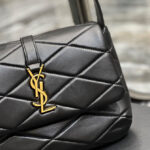 Saint Laurent Le 57 Shoulder Bag In Quilted Lambskin 698567 Black
